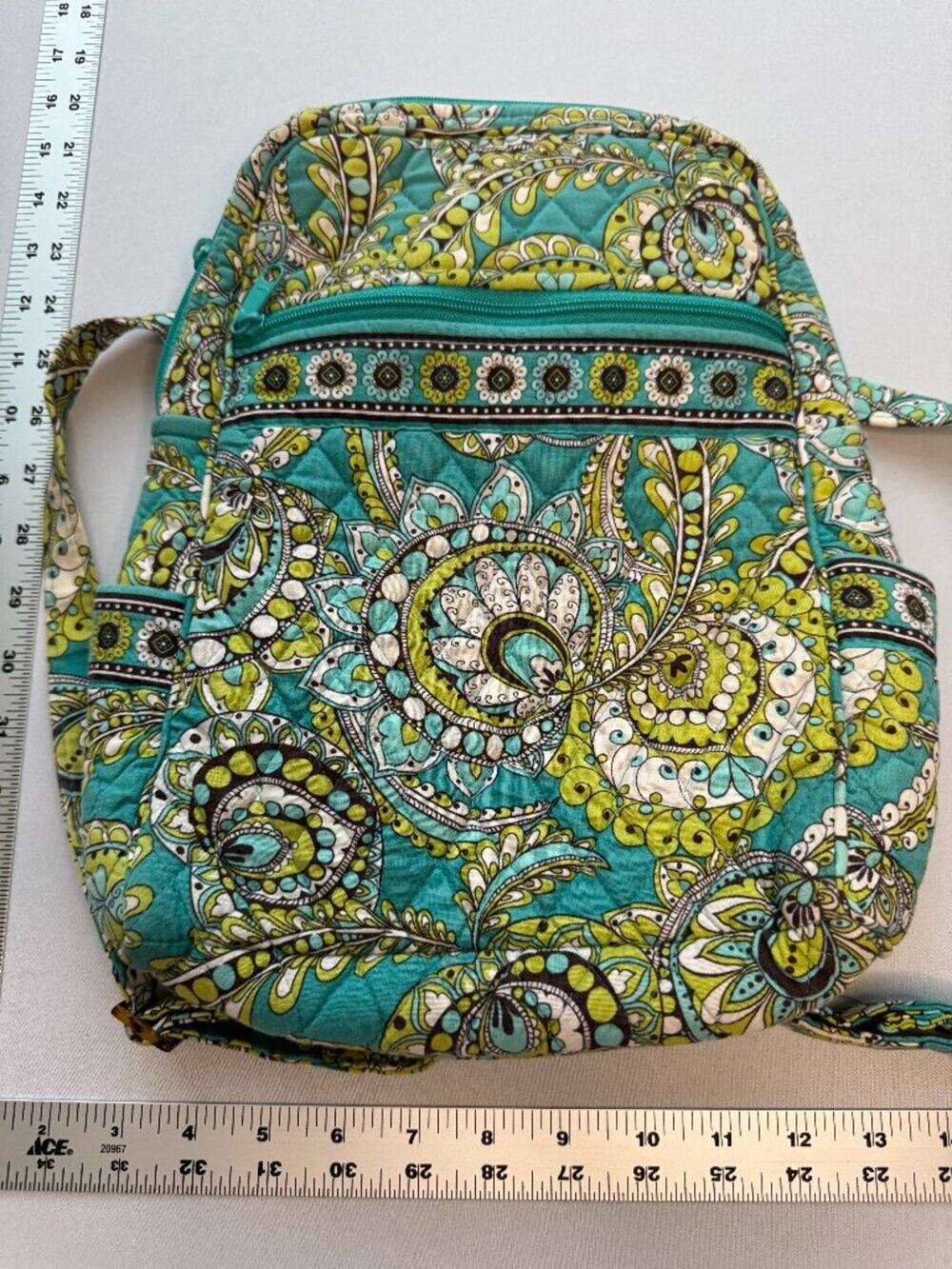 Vera Bradley Small Backpack in Peacock